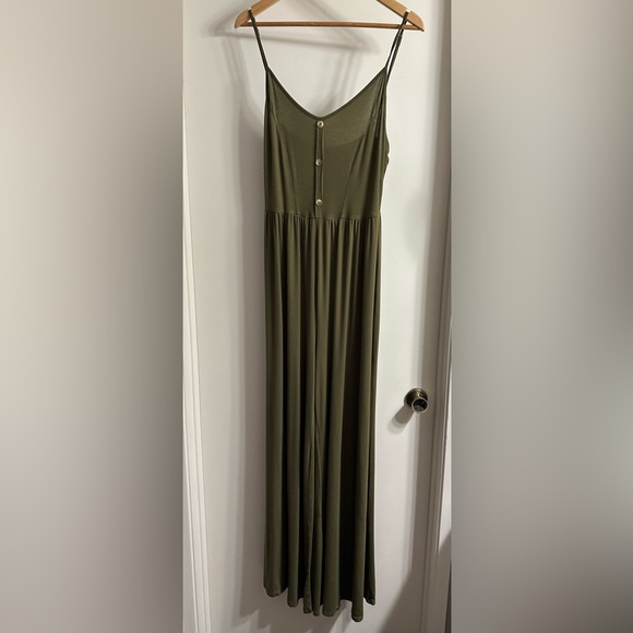 SHEIN women wide leg cami jumpsuit size L - Picture 3 of 9